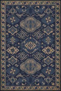 Spicher & Company Williamsburg Traditional Nankeen Vinyl Floor Cover