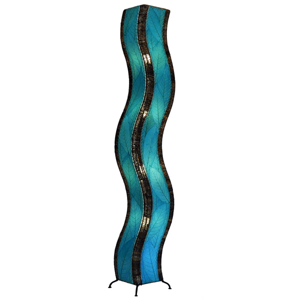 Eangee Wave Series Large Lamps Blue