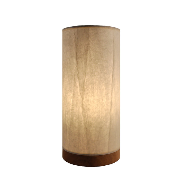 Eangee Table Lamp Paper Cylinder Off White