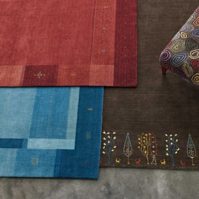 Company C Danube Rugs Red And Blue