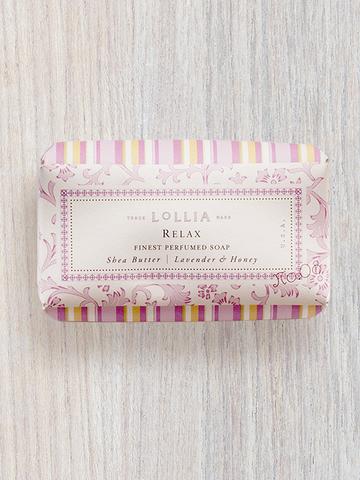 Lollia Relax Shea Butter Soap