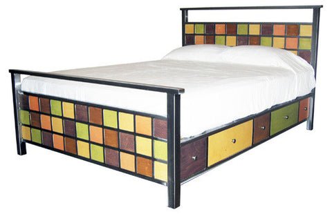 Venezia Furniture Soma Storage bed handmade in America