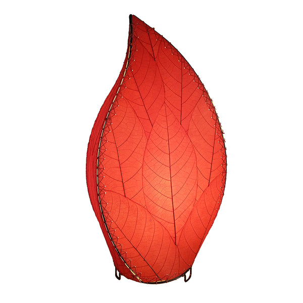 Eangee Leaflet Lamp Red
